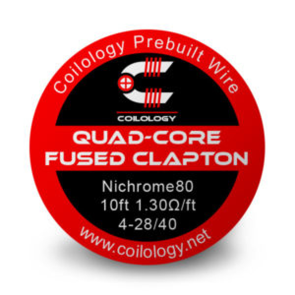 Coilology Quad- Core Fused Clapton Ni80 